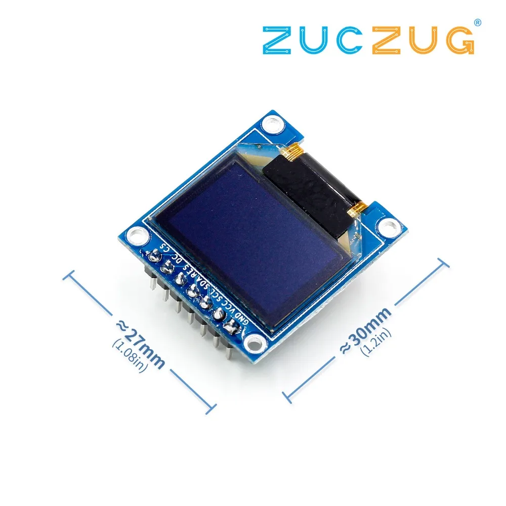 0 95 дюймовый SPI полноцветный oled-дисплей DIY модуль 96x64 LCD для Arduino SSD1306 Драйвер IC