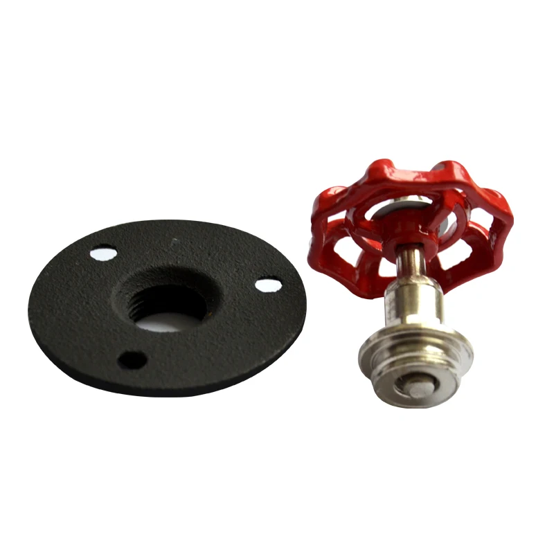 1 шт. Ретро чугунный фланцевый настенный крючок для клапана сделай сам ручное