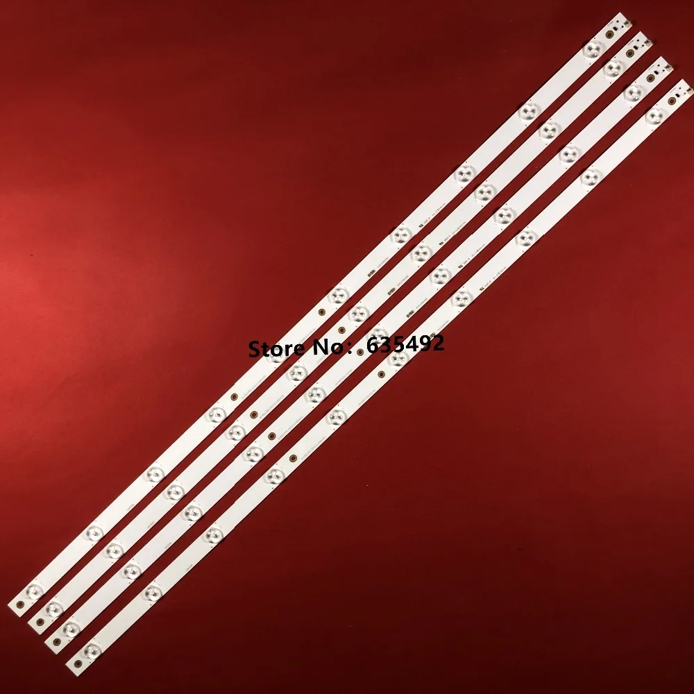 Светодиодная подсветка 855 мм 10 светодиодный s R/L типа для Chang hong 43 &quotTV СВЕТОДИОДНЫЙ