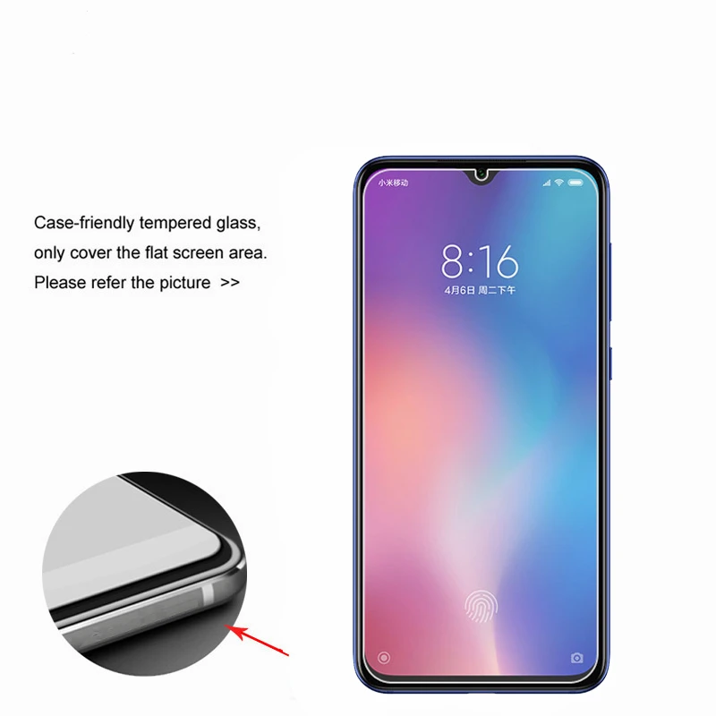 Youthsay 2 шт. для Xiaomi Mi 9 SE стекло защиты экрана закаленное пленка 9H | Мобильные