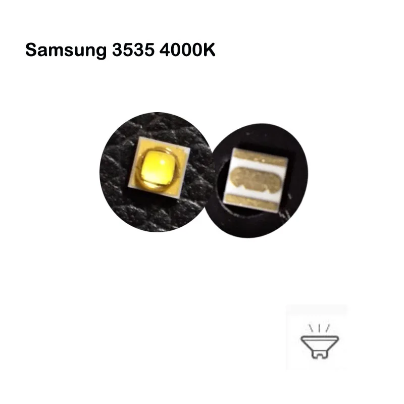 Оригинальный светодиодный диод Hongli & Samsun 3535 3 вт в 3000 ма 4000 к 6000 быстрая доставка
