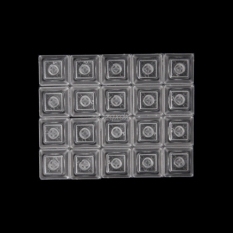 8 Клавишные колпачки pbt DSA 1u пустые напечатанные брелки для игровой механической клавиатуры 9 цветов Прямая поставка - Цвет: 8