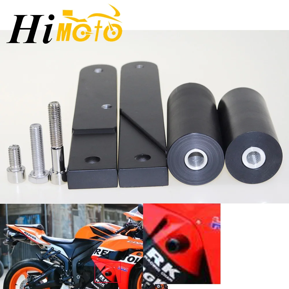 Мотоциклетные черные слайдеры рамы защита от падения для Honda CBR600RR CBR 600 RR 600RR 2009 2010