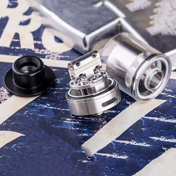 Authentic Wotofo The Troll 24mm RTA Rebuildable Tank Atomizer - Silver | Электроника