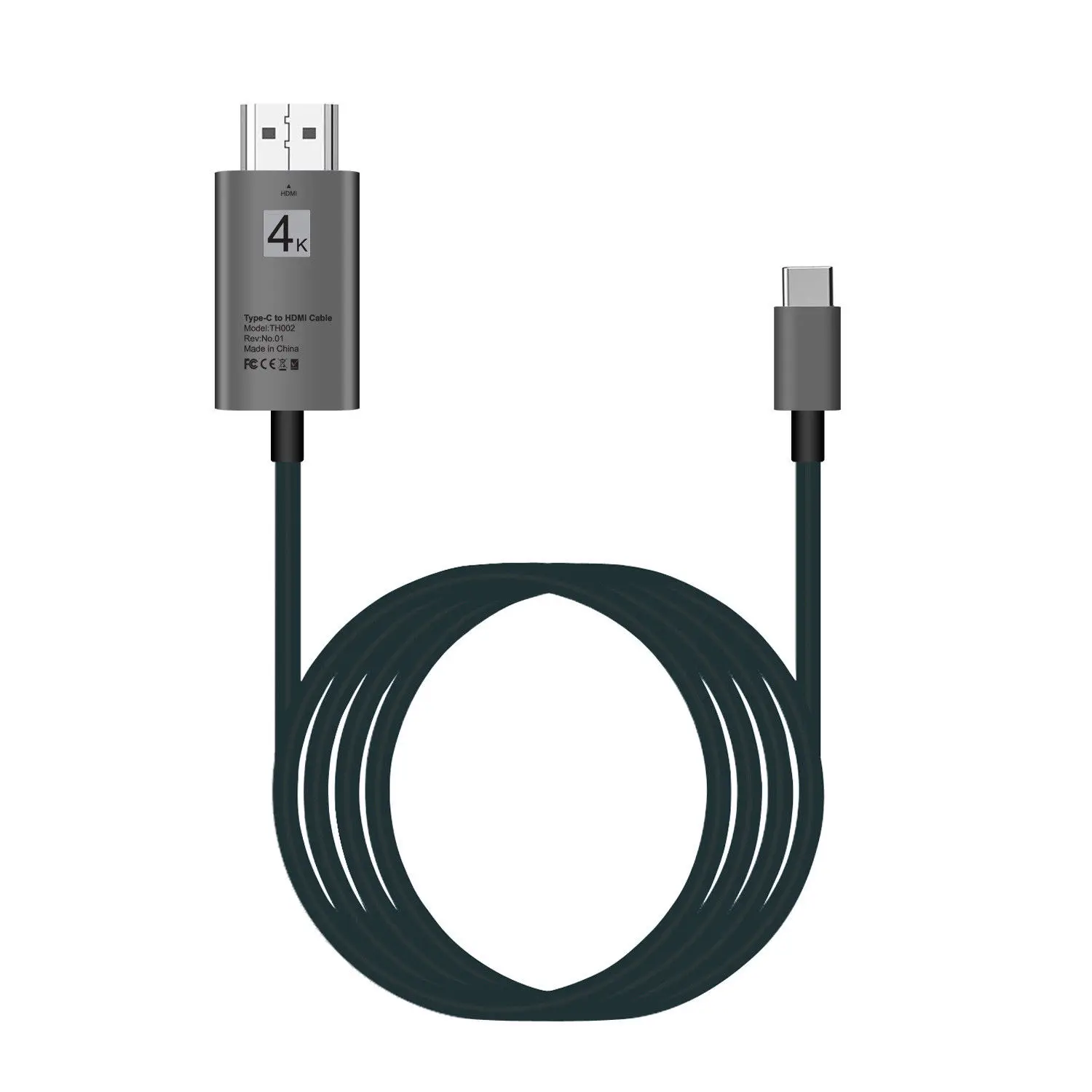 4K USB-C type C телефонный адаптер HDMI видео Соединительный кабель для MacBook Lumia 950XL samsung Note8 Note9 S10 S9 S8 к ТВ проектор