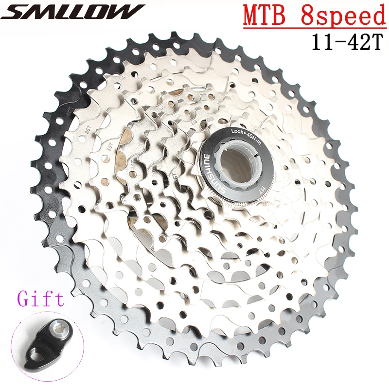 SUNSHINE-SZ MTB велосипед Freewheel 8S 11-42T MTB горный велосипедный маховик 8 24 скоростные кассетные звездочки для S r a m