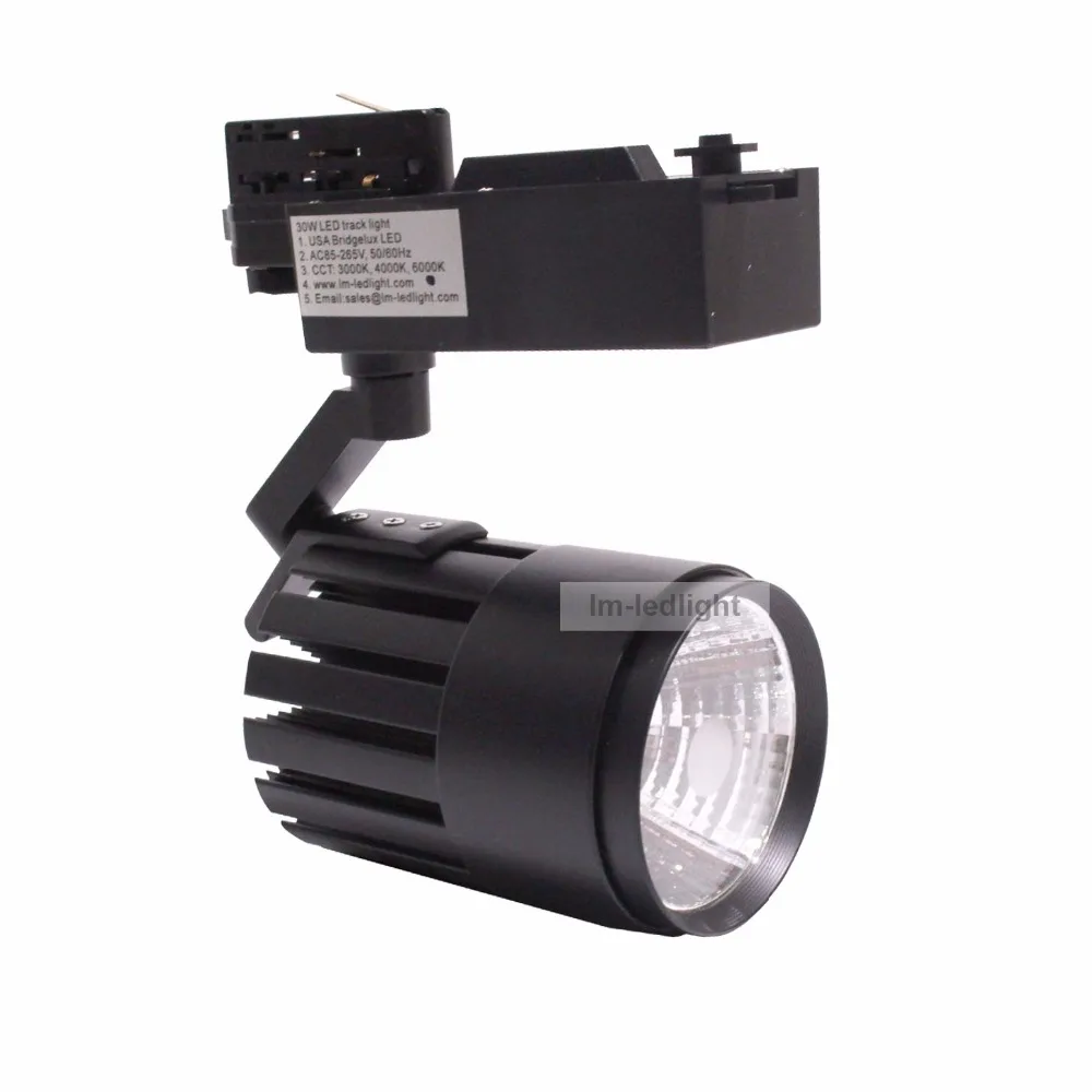 Быстрая бесплатная доставка iluminacion 30 Вт 4 провода 3 цепи focos led techo черно-белая