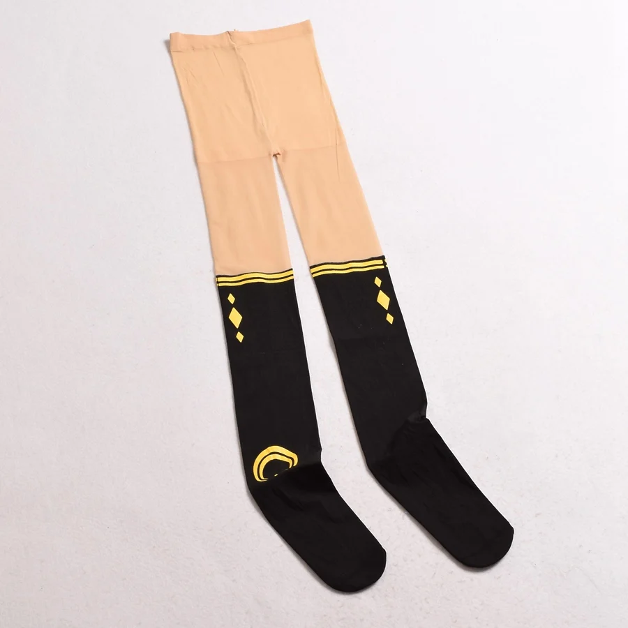 Женские черные колготки для косплея онлайн Touken Ranbu милые аниме чулки|stockings