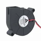 1 шт., бесщеточный турбонагнетатель Gdstime, 3600 обмин, постоянный ток 12 В, 50*15 мм, вентилятор охлаждения 50 мм x 15 мм, 5015 с, 5 см, чехол для ПК, охлаждающий вентилятор 0,06a