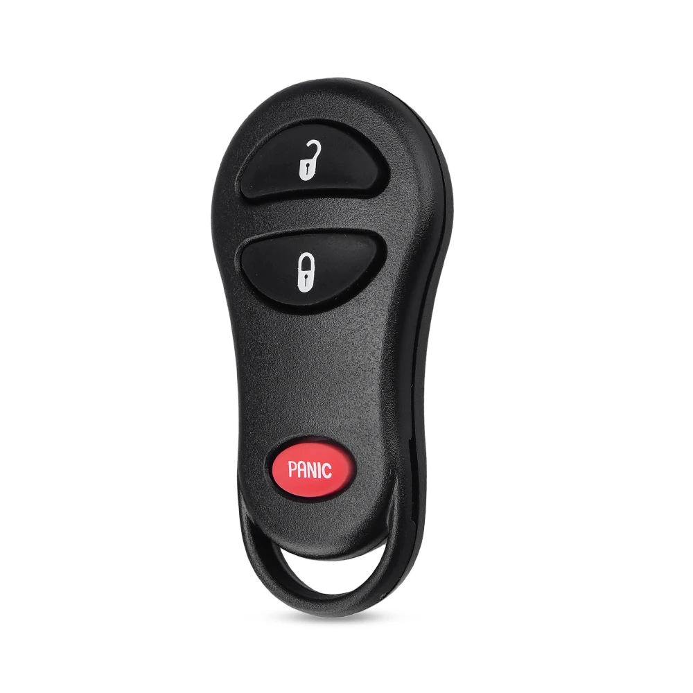 DANDKEY 3 4 кнопки дистанционного ключа оболочки чехол для Chrysler Voyager Dodge Dakota Jeep Cherokee