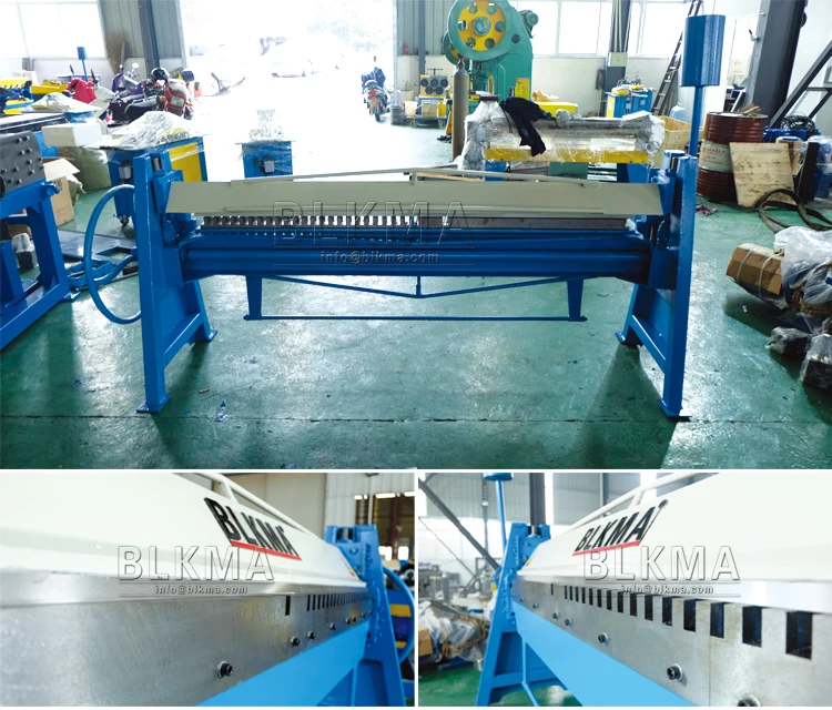 BLKMA HVAC Duct Manual TDF Steel Sheet Metal Bending Machine Manufacturer |