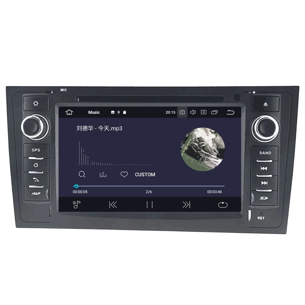 Автомобильный DVD плеер Aotsr мультимедийный видеоплеер на Android 9 0 с GPS 4 Гб + 32 ГБ 2 16