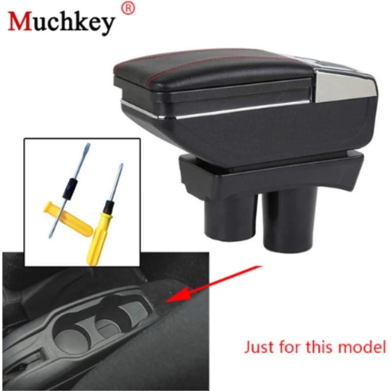 

For Peugeot 301 2012 2013 2014 2015 2016 Armrest Box central Console Arm Rest Box Holder Ashtray Car Accessories Seat Armrests