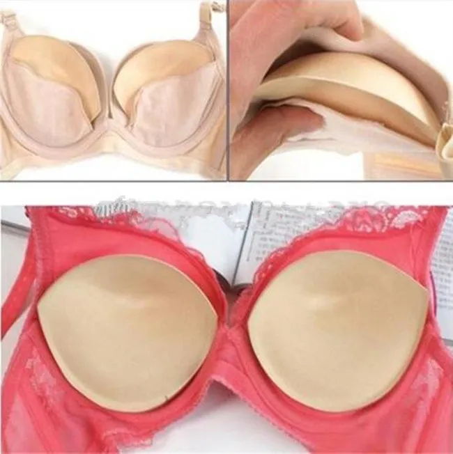 Новинка 1 пара новинка хит продаж натуральный цвет прокладки для бюстгальтера