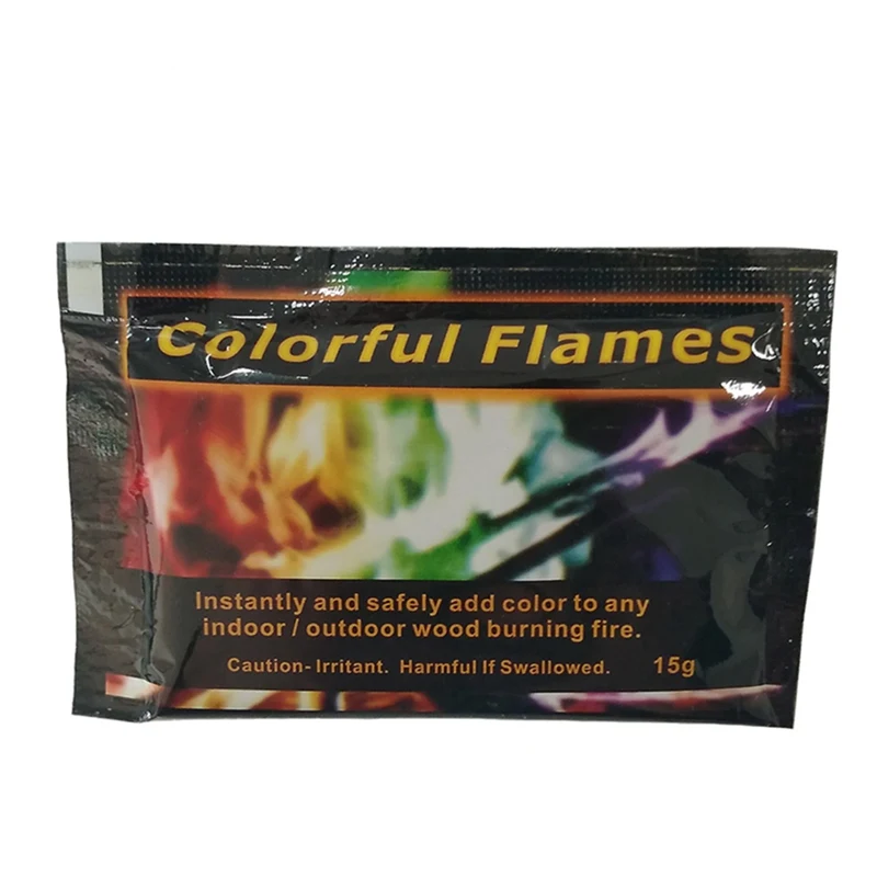 15 г Мистический Огонь волшебные трюки цветное пламя пакетики для костра камина