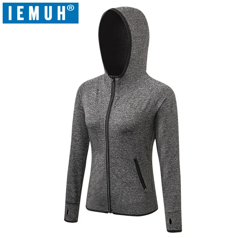 Бренд IEMUH куртки для походов и бега осенне зимняя теплая флисовая куртка уличная