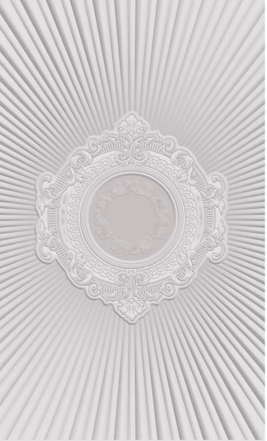 Современные 3D фотообои с белыми потолочными стенами обои домашний интерьер