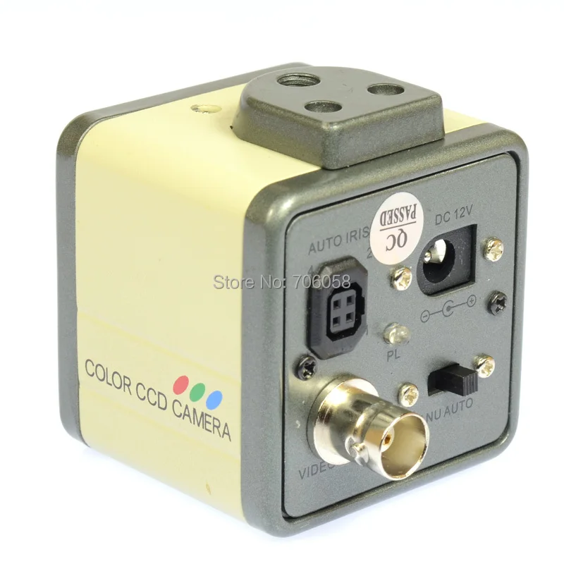 800TVL 1/" CCD цифровой промышленный микроскоп камера набор CS& C-Mount объектив поддержка BNC цветной видео выход F SMD BGA пайка PCB