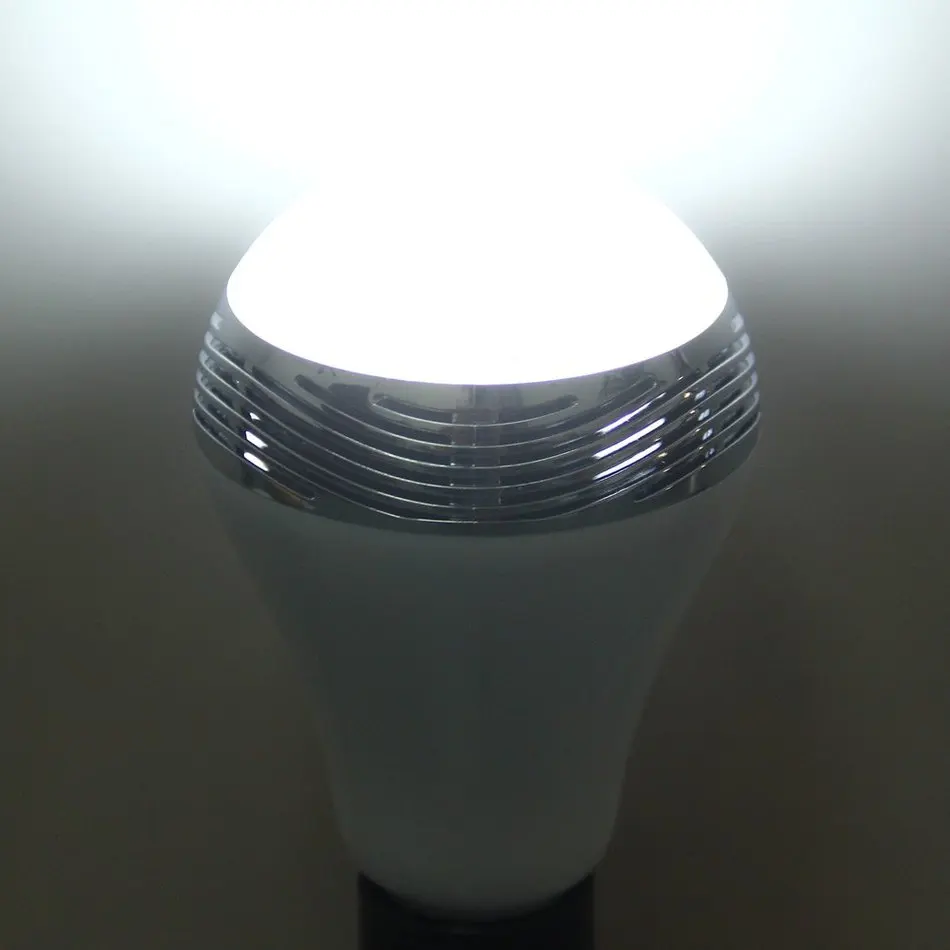 Умная лампа E27 LED RGB свет Беспроводная музыкальная светодиодная Bluetooth для