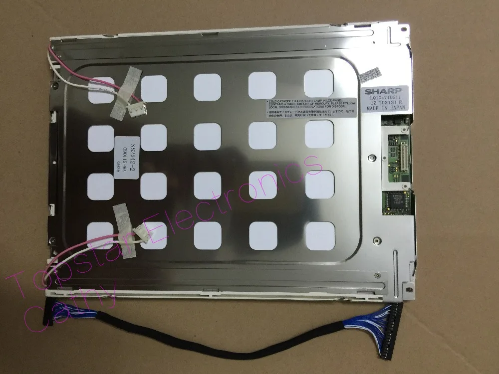 

10,4 дюймовая TFT ЖК-панель LQ104V1DG11 640 RGB * 480 VGA параллельный жидкокристаллический дисплей RGB 1 канал, 6 бит