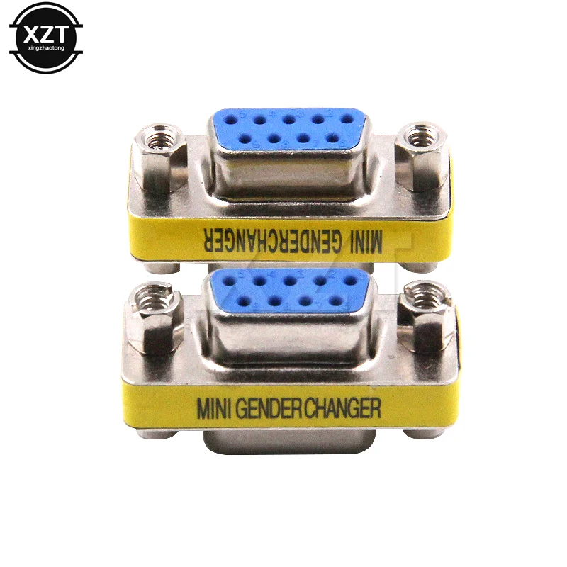 Адаптер для порта серии DB9 1 шт. адаптер конверсионная головка VGA с 9 отверстиями на