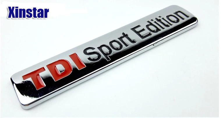Задняя наклейка из АБС материала TDI SPORT EDTION для Volkswagen VW Golf 6 7 GTI CC Sagitar Bora Passat Touran|sticker