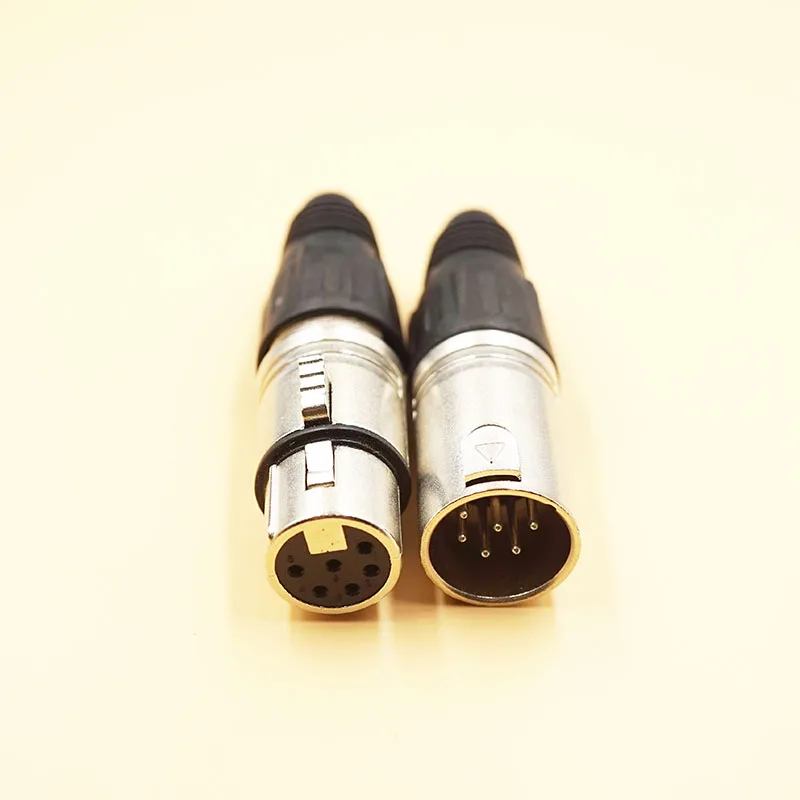 5 шт./лот 3/4/5/6/7Pin 3Pin XLR папа мама 7 контактов разъем для микрофона 6 5Pin