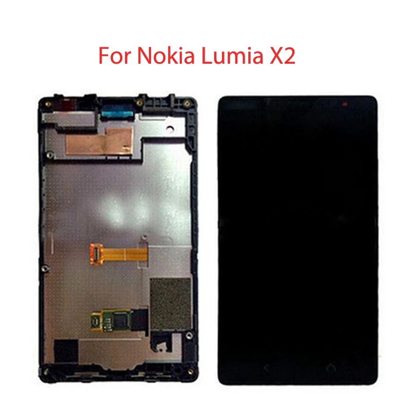 Оригинальный ЖК дисплей для Nokia Lumia X2 дигитайзер сенсорного экрана в сборе с
