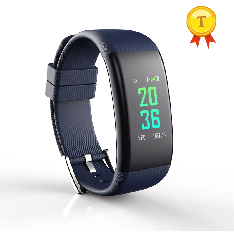 Умный браслет с большим сенсорным экраном и монитором уровня кислорода в