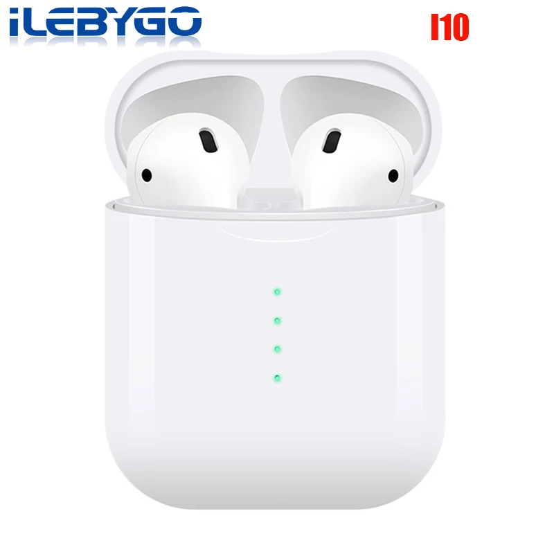 2019 Новинка i10 TWS Mini Bluetooth 5 0 наушники Беспроводная зарядка сенсорное управление