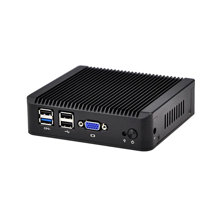 Мини-ПК X86 4* Lan гигабитный Qotom-Q190G4U-S01 с четырехъядерным процессором celeron J1900 4* usb VGA межсетевой экран многофункциональный маршрутизатор Pfsense