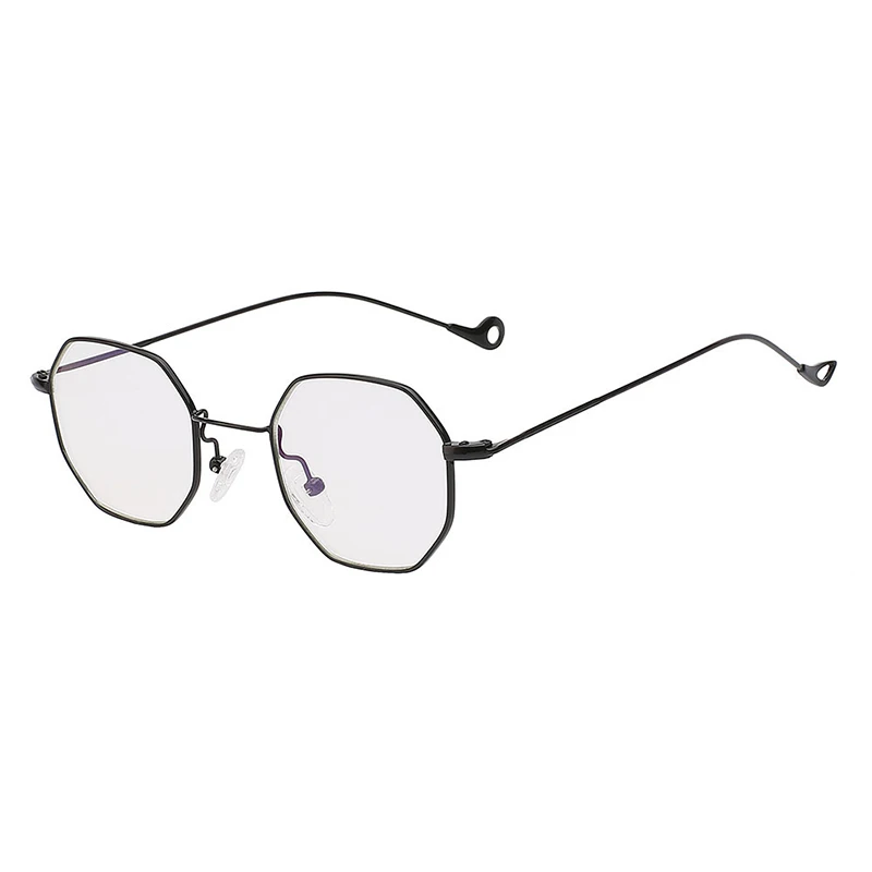Black w clear lens Винтажные металлические солнцезащитные очки для мужчин, фирменный дизайн, женские солнцезащитные очки, хипстерские очки, солнцезащитные очки для женщин, мужчин, женщин, зеркальные солнцезащитные очки - Цвет линз: Black w clear lens