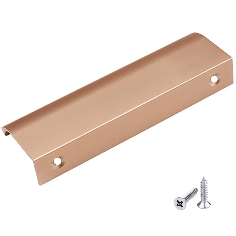 1 Модный комплект из двух предметов: Шампанское золотое скрытые кабинет ручки