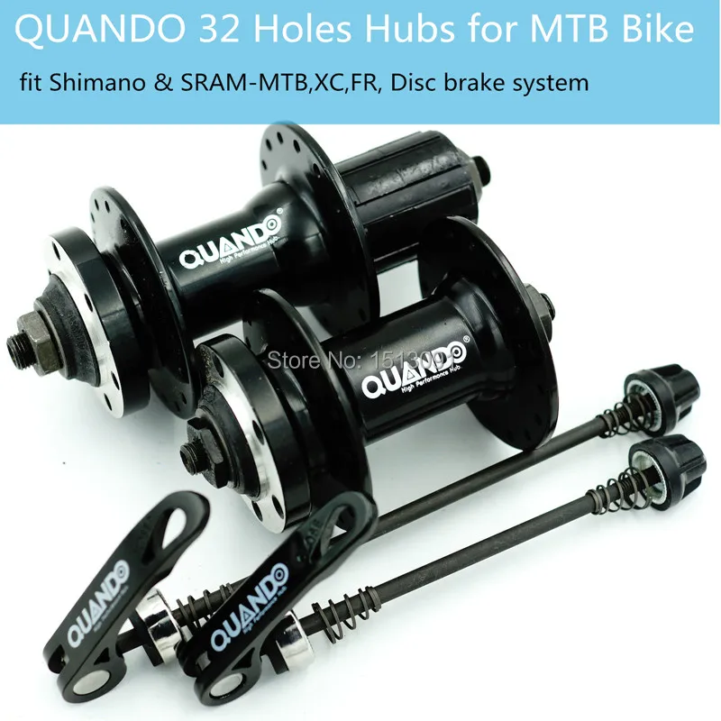 Quando хабы 32 H передняя и задняя подходит Shimano sram-mtb Xc Fr Дисковый тормоз система Для