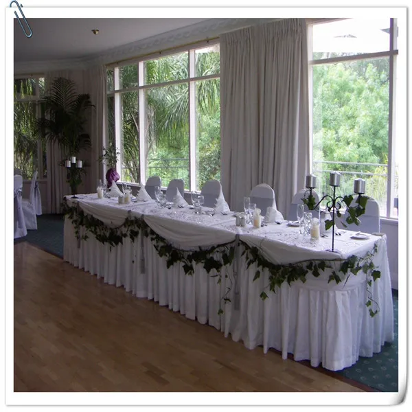 Бесплатная доставка 5 шт. белая скатерть из полиэстера для стола 16 х29 дюймов|table