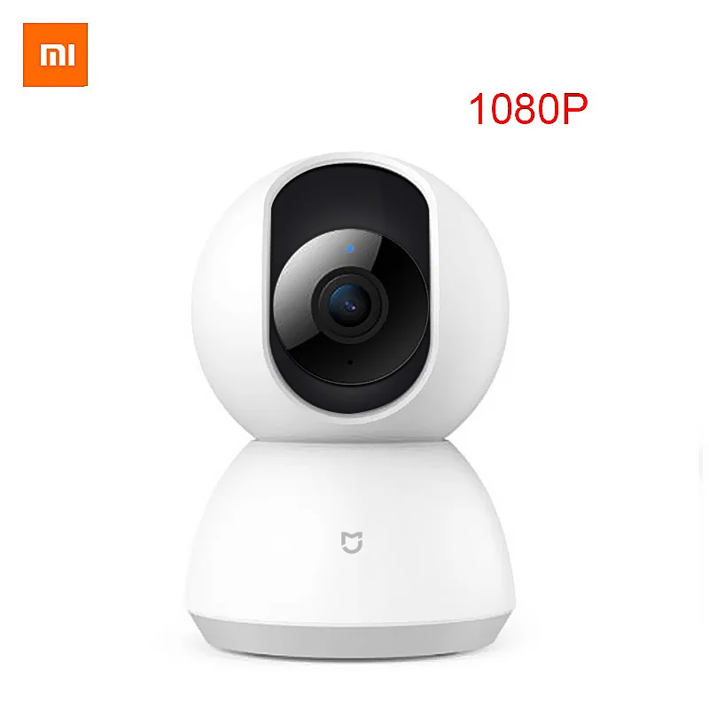 Only Camera Обновленная версия смарт-камеры Xiao mi jia, веб-камера 1080 P, Wi-Fi, панорамирование, ночное видение, угол обзора 360, видео mi камера, вид, Радионяня - Цветной: Only Camera