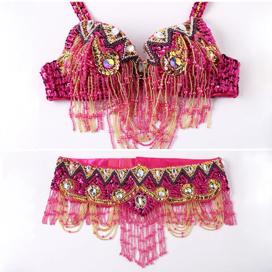 11 цветов костюм для танца живота в восточном стиле комплект из 2 предметов