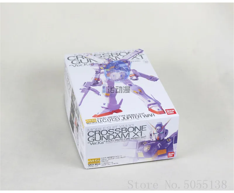 Bandai Gundam модели в наличии на складе сборе 45936 мг 1/100 мобильный костюм CrossBone X-1 вер. Ka