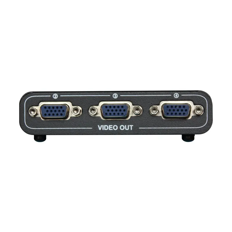 Vga сплиттер vga переключатель коробка монитор адаптер 1 в 4 выход видео VGA конвертер