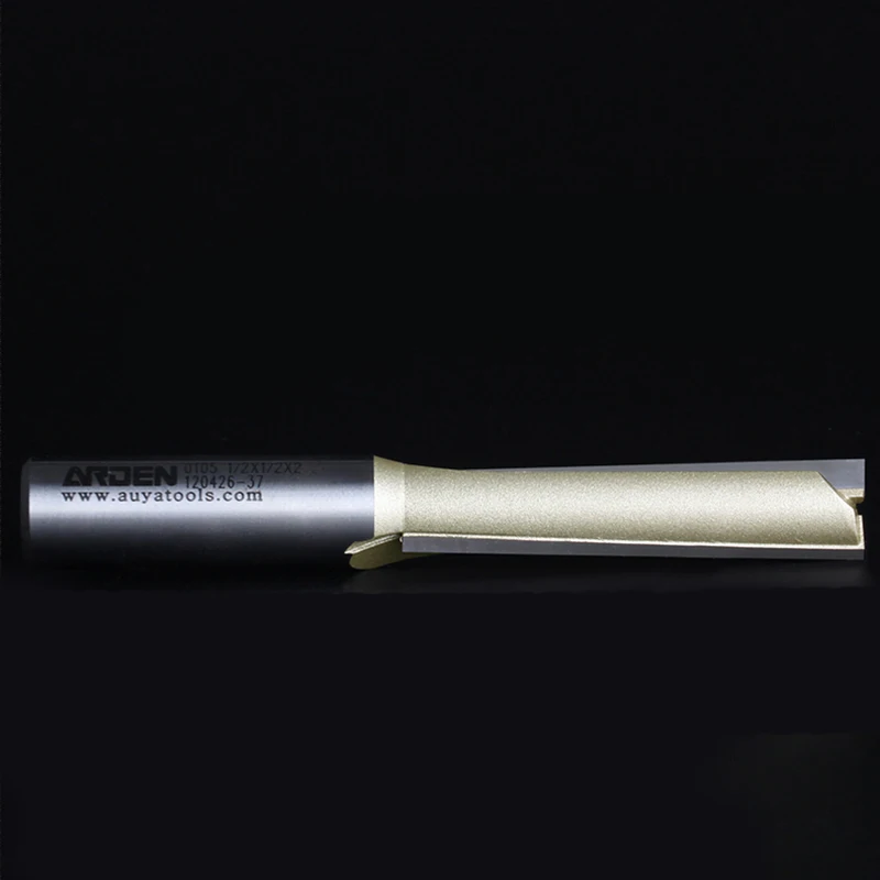 

1pcs 1/2 3Deg Flute Straight Bits Arden Router Bit Woodworking Tools Router Bit for Wood Tungsten Carbide endmill milling cutter