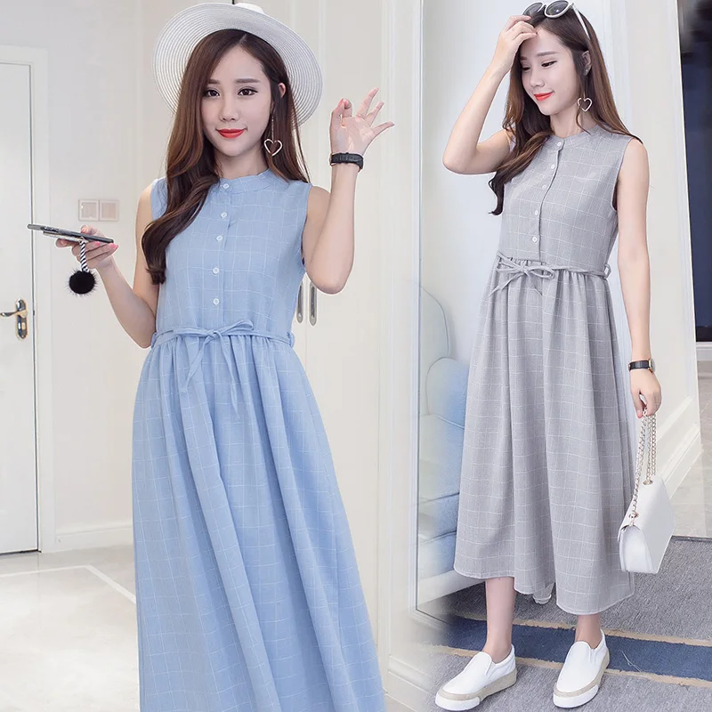 Вечерние платья без рукавов для мам одежды беременной и няни Одежда беременных