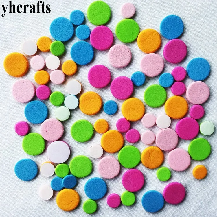 240PCS round 1 пакет/партия. Милые наклейки из пены с животными в ферме, детские игрушки DIY. Набор для скрапбукинга. Ранние образовательные поделки. Поделки для детского сада. Элементы деятельности - Цвет: 240PCS round