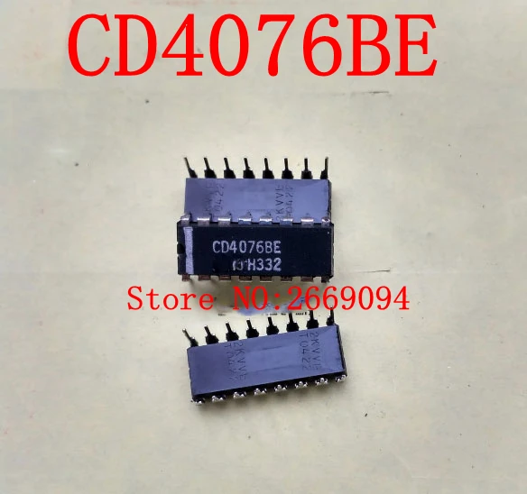 

50 шт./100 шт. CD4076BE CD4076UBE DIP16 CD4076 CD4076BD HEF4076BP HCF4076BE HCF4076 4076 DIP Новинка, бесплатная доставка