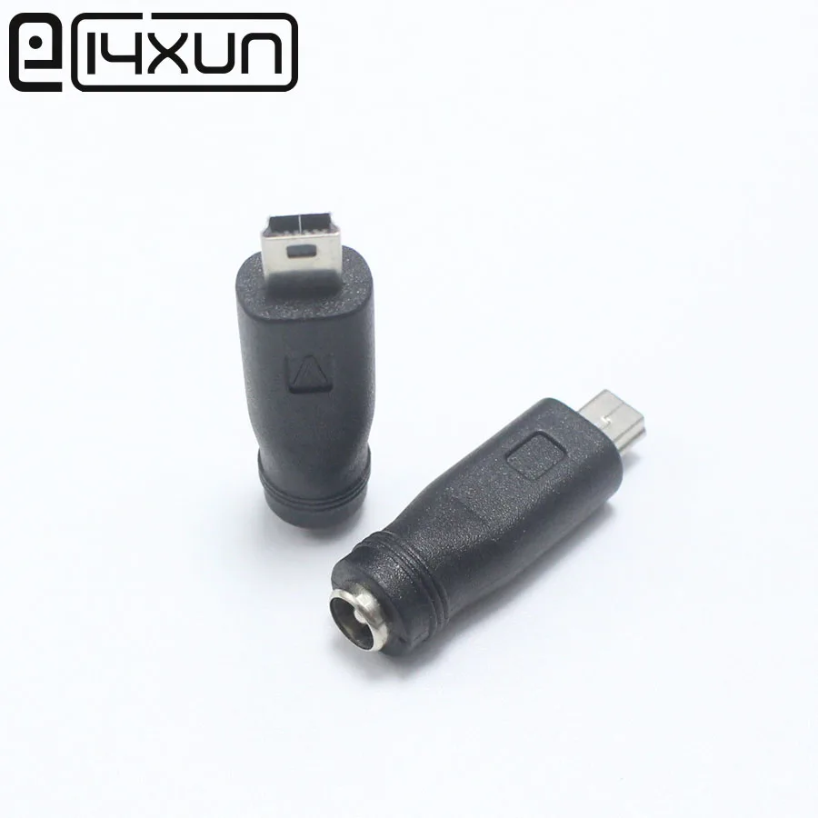 EClyxun 1шт./лот Разъем 5 5*2 1 мм к Мини USB разъем адаптера питания постоянного тока для