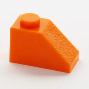 NO.3040 orange 1400 шт./лот Kennie № 3040 здания цветные Запчасти оптом 1 х 1 Высокий косой кирпичи частицы классический маленький блоки Запчасти игрушки "Сделай своими руками"-1 шт - Цвет: NO.3040 orange