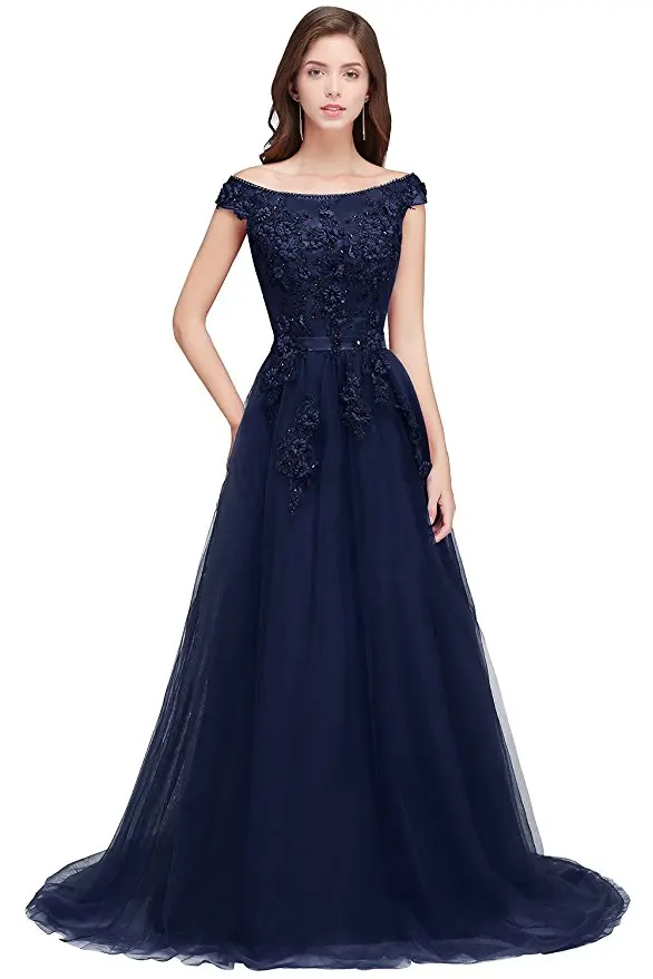 Robe de Soiree 3D цветочный принт Длинные Бордовые бисерные Выпускные платья Тюль