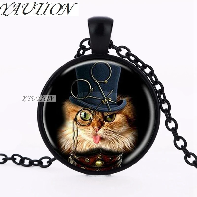 YAUTION стимпанк 2018 Новый Monocle lover Цепочки и ожерелья art кулон ювелирные изделия