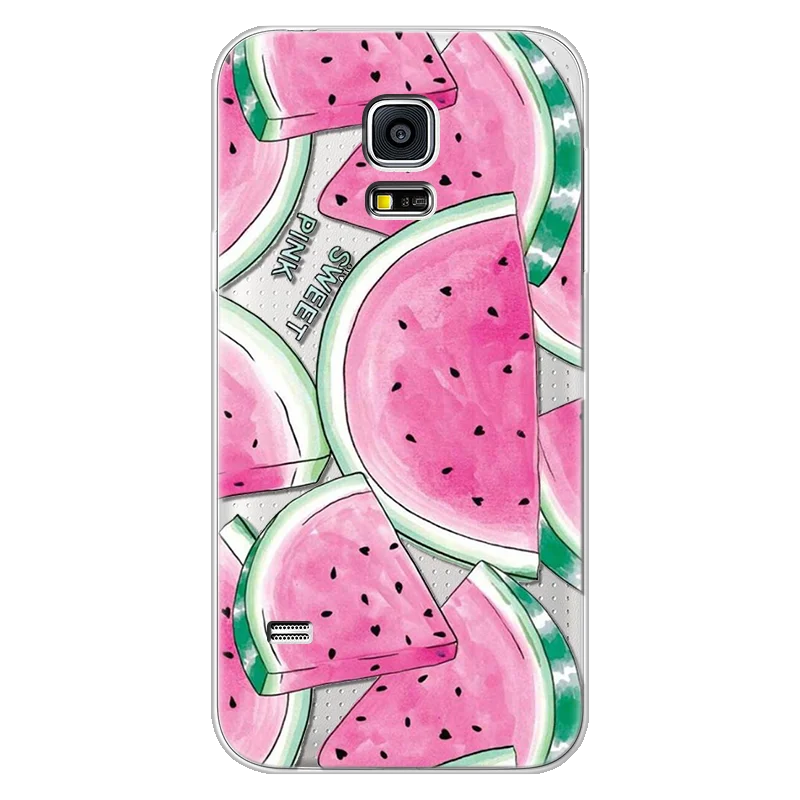 Модный чехол для samsung Galaxy S5 Mini, Роскошный чехол для samsung Galaxy S5 Mini, мягкий силиконовый чехол из ТПУ с милым рисунком для задней панели телефона