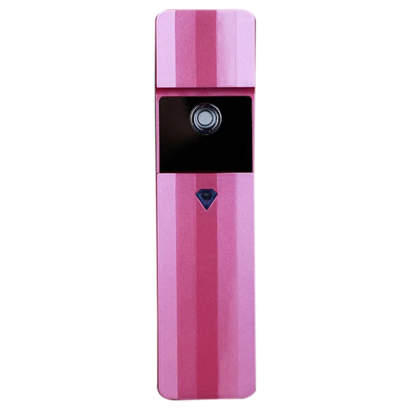 Burgundy Портативный нано спрей туман удобный Пароварка для лица Mister Usb Перезаряжаемый для лица увлажняющий Распылитель устройство красота инструмент - Цвет: Burgundy