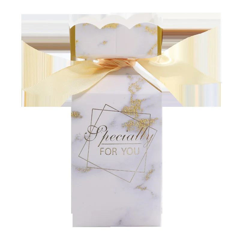 5pc Beige marble 5 шт. подарочная упаковочная коробка вечерние подарочные коробки для цветов Свадебные коробки для конфет торт Boite драже bonbonniere BabyShower сладкий - Цвет: 5pc Beige marble